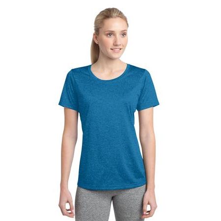 Sport-Tek ®  Ladies Heather Contender Scoop Neck Tee. LST360