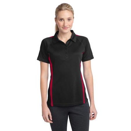 Sport-Tek ®  Ladies PosiCharge Micro-Mesh Colorblock Polo. LST685
