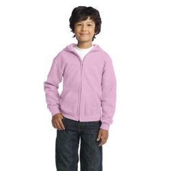 Gildan ®  Youth Heavy Blend   Full-Zip Hooded Sweatshirt. 18600B