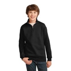 JERZEES ®  Youth 1/4-Zip Cadet Collar Sweatshirt. 995Y